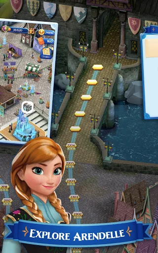 Disney Frozen Free Fall Games preview